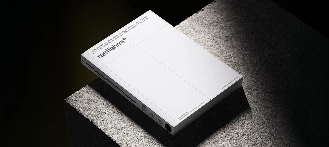 Company profile application from the supplied brand guidelines